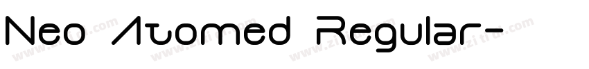 Neo Atomed Regular字体转换